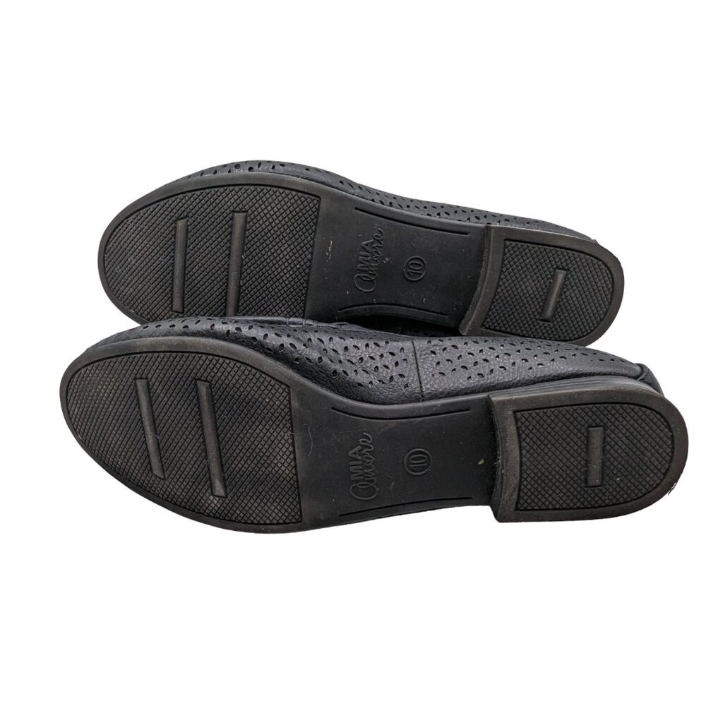 Mia Amore Black Slip On Loafer Flats Memory Foam Women's Size 10W - Picture 8 of 9
